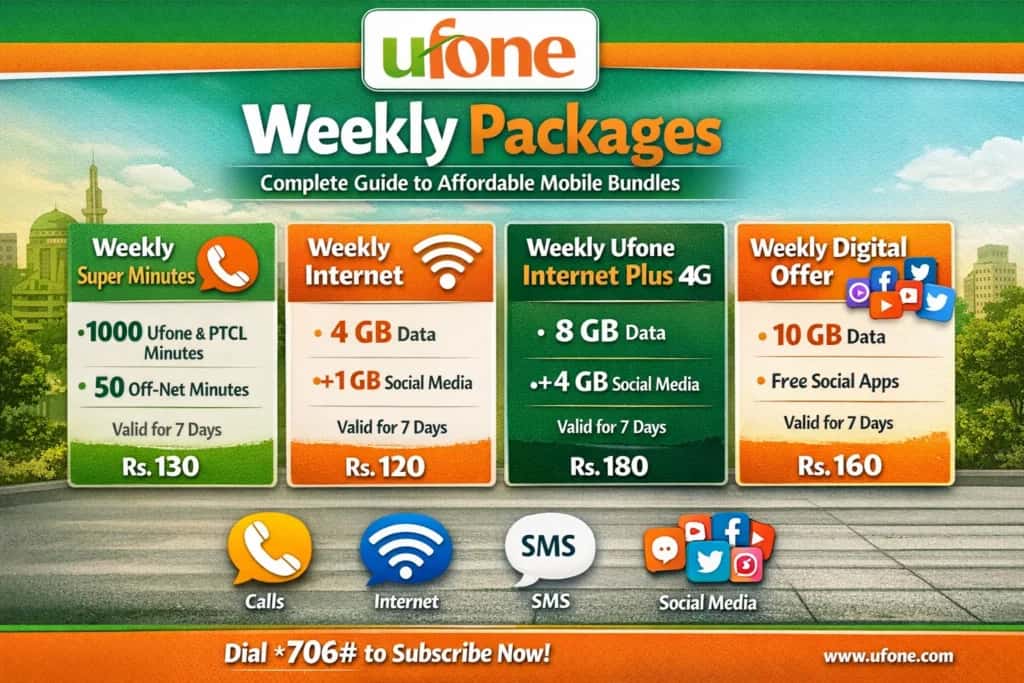 Ufone Weekly Packages: Complete Guide to Affordable Mobile Bundles
