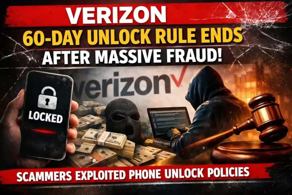 Verizon Unlocking Rules Changed—Criminal Networks Lost