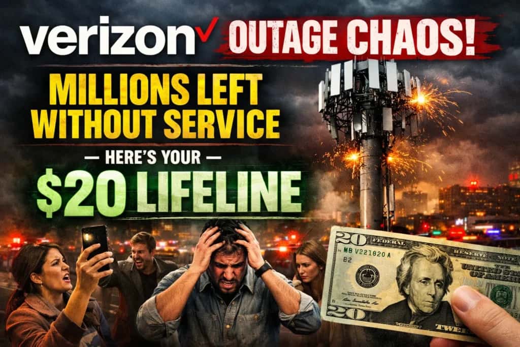 Verizon Outage Leaves Thousands Stranded: Phones Stuck in 'SOS Mode' Across America