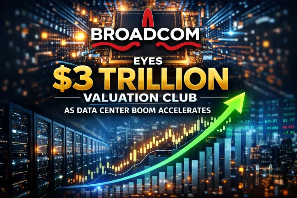 Broadcom Positions For Entry Into Elite $3 Trillion Valuation Club