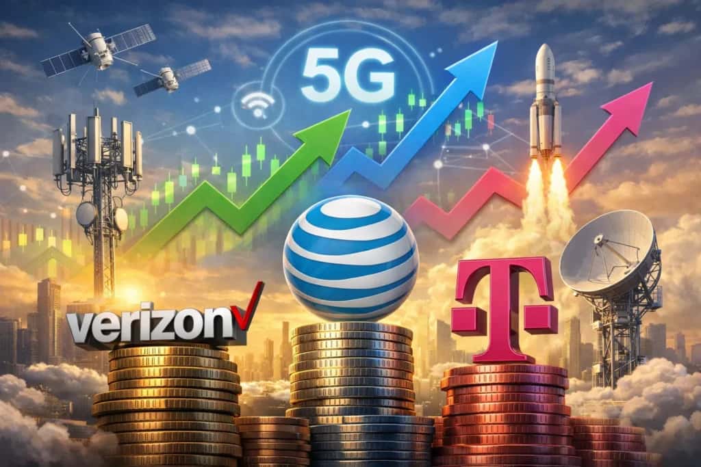 Telecom Stocks Are Crushing the Market in 2026 — and Wall Street Says They Are Still a Bargain