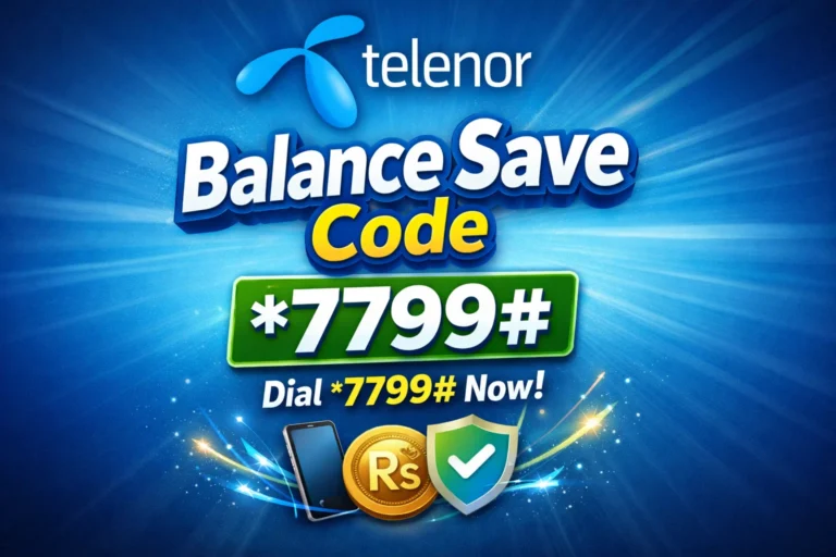 Telenor Balance Save Code