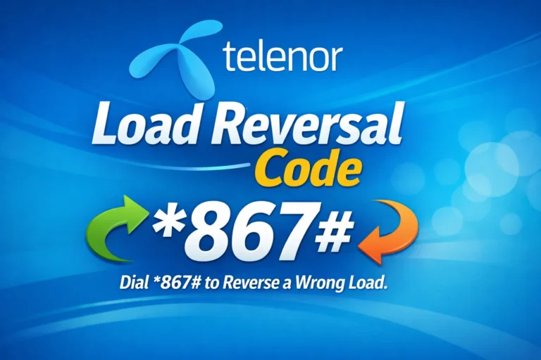 Telenor Load Reversal Code