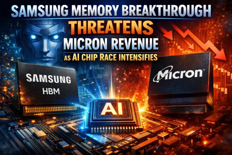Samsung Memory Breakthrough Threatens Micron Revenue as AI Chip Race Intensifies
