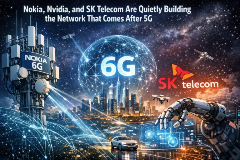 Nokia, Nvidia, and SK Telecom Are Quietly Building the Network That Comes After 5G