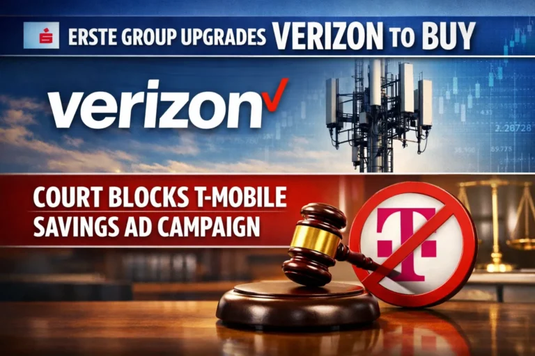 Erste Group Upgrades Verizon to Buy as Court Blocks T-Mobile Savings Ad Campaign